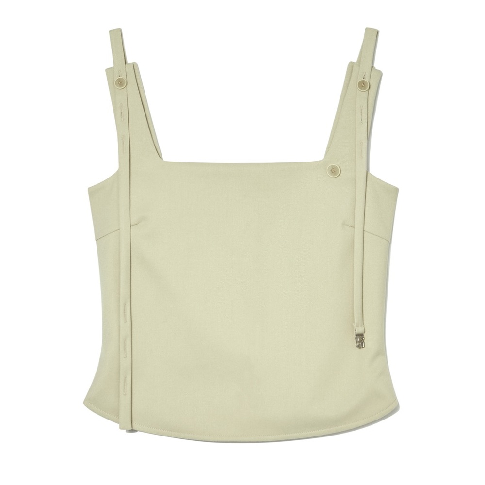 Glowny Tank Top in Sage Green